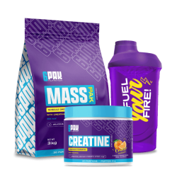 Gainer + Kreatyna + Shaker | Zestaw na masę | Sklep 6PAK Nutrition