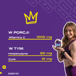 Witamina C + Cynk, Bioflawonoidy w 90 kapsułkach