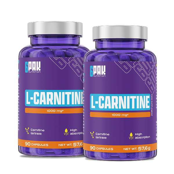 L-Carnitine - Zestaw Dwóch Opakowań | Sklep 6PAK Nutrition