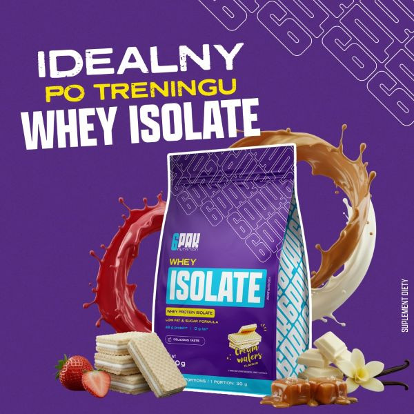 Whey Isolate - 700g | Izolat białka | Sklep 6PAK Nutrition