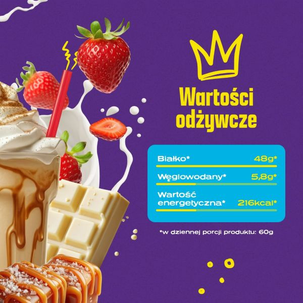 Whey Isolate - 700g | Izolat białka | Sklep 6PAK Nutrition