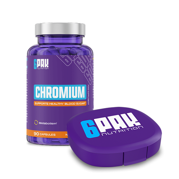 Chrom + Pillbox | Sklep 6PAK Nutrition