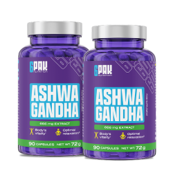 Ashwagandha - Zestaw Dwóch Opakowań | Sklep 6PAK Nutrition