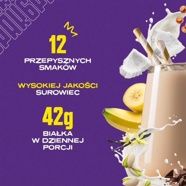 80 Whey Protein 3x908g | Białko zestaw 3 smaków | Sklep 6PAK Nutrition