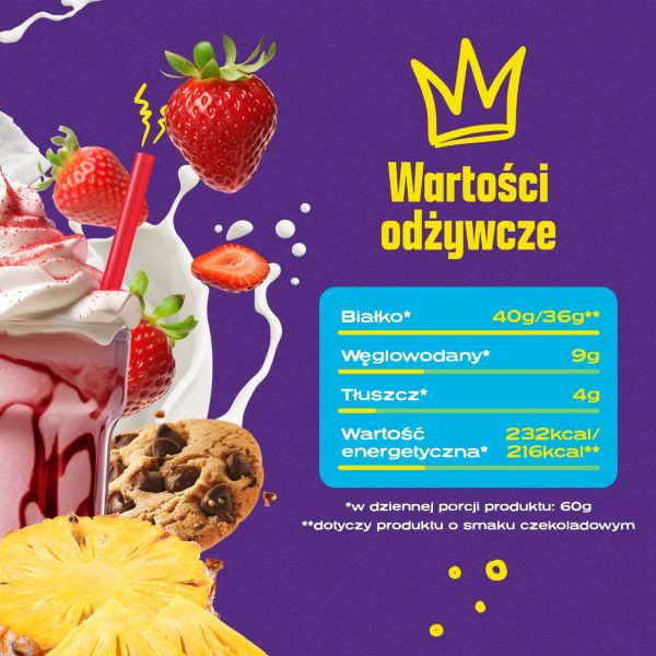 Białko Milky Shake Whey - 700g + Shaker | Sklep 6PAK Nutrition