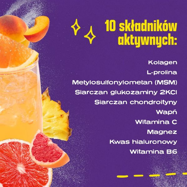 Suplement na stawy FLEX PAK - 400g | Kolagen | Sklep 6PAK Nutrition