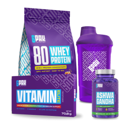 Zestaw NA START dla Niej | Białko witaminy Ashwagandha | 6PAK