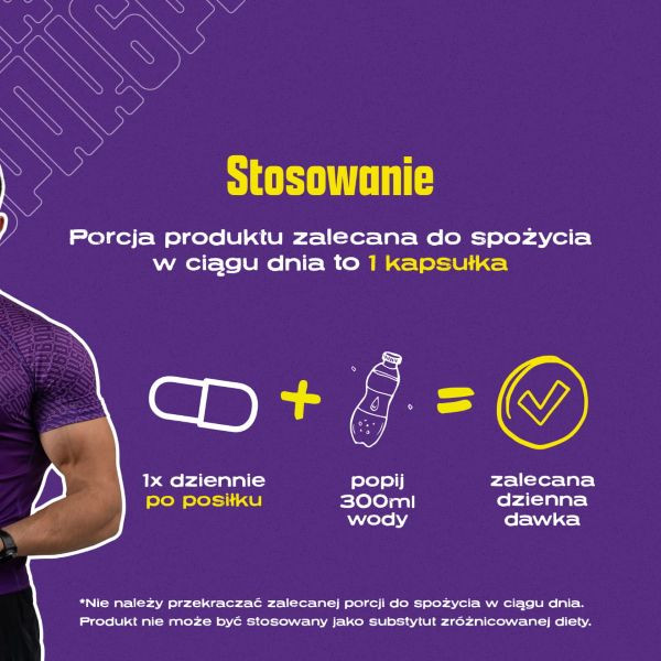 Zinc - Cynk w kapsułkach - 120 kaps. | Sklep 6PAK Nutrition