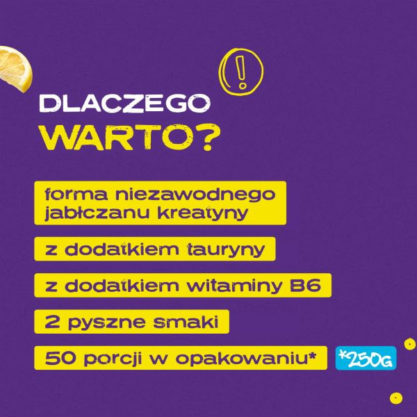 CrM3 PAK - 500g | Jabłczan kreatyny w proszku | Sklep 6PAK Nutrition