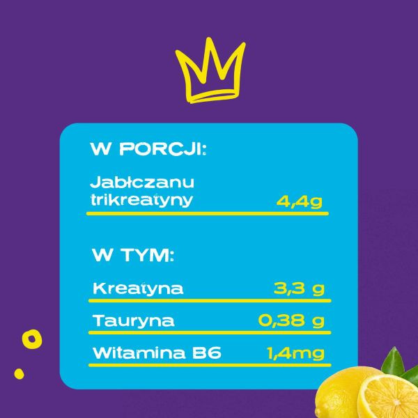 CrM3 PAK - 500g | Jabłczan kreatyny w proszku | Sklep 6PAK Nutrition