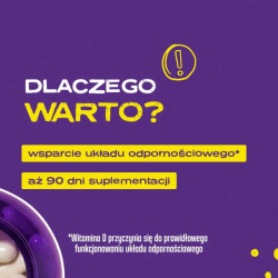 Witamina D3 2000IU - 90 kapsułek | Zdrowe kości | Sklep 6PAK Nutrition