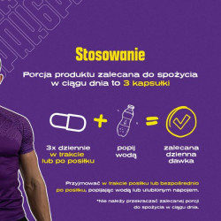 Omega 3 - 90 kaps. | Zdrowe serce | Kwasy DHA i EPA | Sklep 6PAK Nutrition