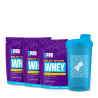 Białko Milky Shake Whey - 3x300g + Shaker GRATIS! | Sklep 6PAK Nutrition