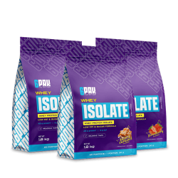 Whey Isolate - 3x1800g | Izolat białka | Sklep 6PAK Nutrition
