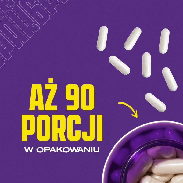 Melatonina - 90 kapsułek | Ułatwia zasypianie | Sklep 6PAK Nutrition