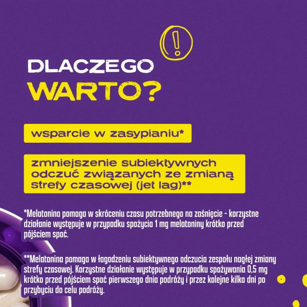 Melatonina - 90 kapsułek | Ułatwia zasypianie | Sklep 6PAK Nutrition