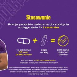 Melatonina - 90 kapsułek | Ułatwia zasypianie | Sklep 6PAK Nutrition