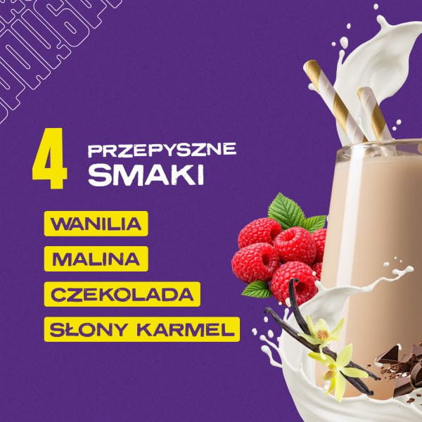 MASS PAK - 1 kg | Gainer z kreatyną | 10 porcji | Sklep 6PAK Nutrition