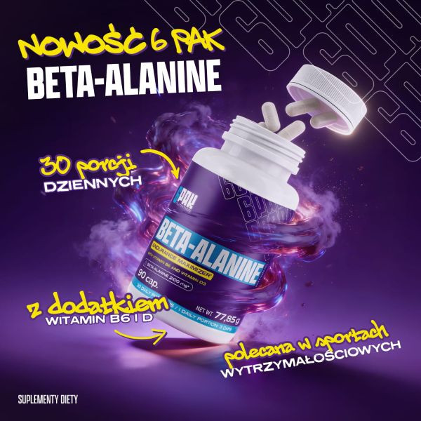 Beta-Alanina - 90 kaps.