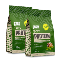 Soy Protein - Zestaw dwóch smaków - 2x700g | Sklep 6PAK Nutrition