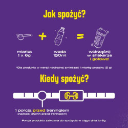 Creatine Monohydrate 300g | Kreatyna w proszku | Sklep 6PAK Nutrition