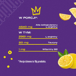 AAKG - 240g | L-arginina | Budowanie masy | Sklep 6PAK Nutrition