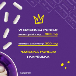 Berberine + Turmeric - 90 kaps. | Berberyna | Sklep 6PAK Nutrition