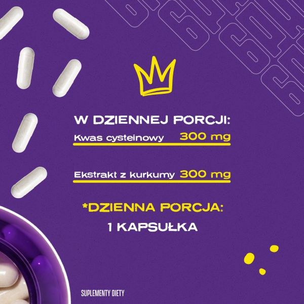 Berberine + Turmeric - 90 kaps. | Berberyna | Sklep 6PAK Nutrition