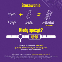 Przedtreningówka BESTIA Pre-Workout - 240g | Sklep 6PAK Nutrition