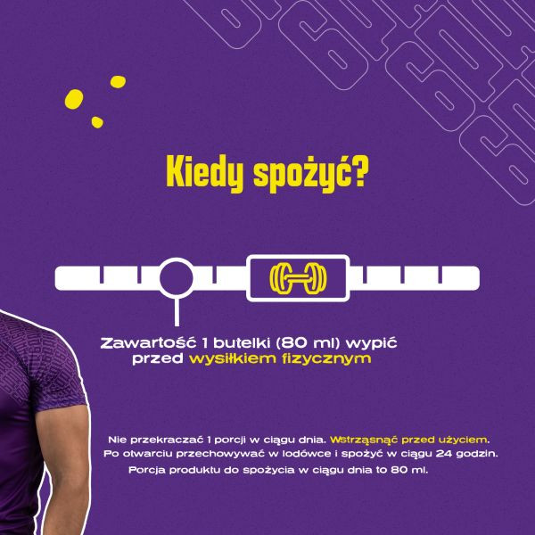 BESTIA SHOT - 80ml | Przedtreningówka | Sklep 6PAK Nutrition