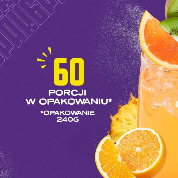 Przedtreningówka bez kofeiny BOOM - 240g | Pompa | Sklep 6PAK Nutrition