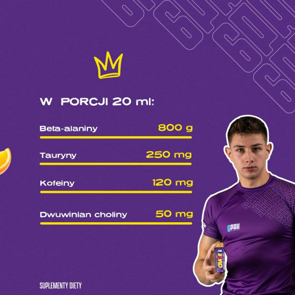 Przedtreningówka Craze Shot - 80ml | Energia | Sklep 6PAK Nutrition