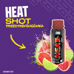 Przedtreningówka + Spalacz tłuszczu Heat Shot | Sklep 6PAK Nutrition