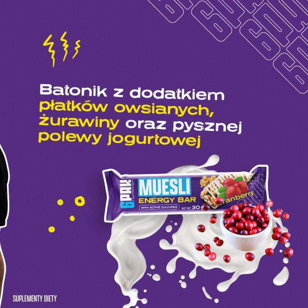 Muesli Energy Bar BOX - 32 szt.