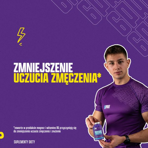 Magnez z witaminą B6 - 90 kapsułek | 45 porcji | Sklep 6PAK Nutrition