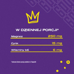 ZMB - 90 kaps. | Lepszy sen | Booster testosteronu | Sklep 6PAK Nutrition