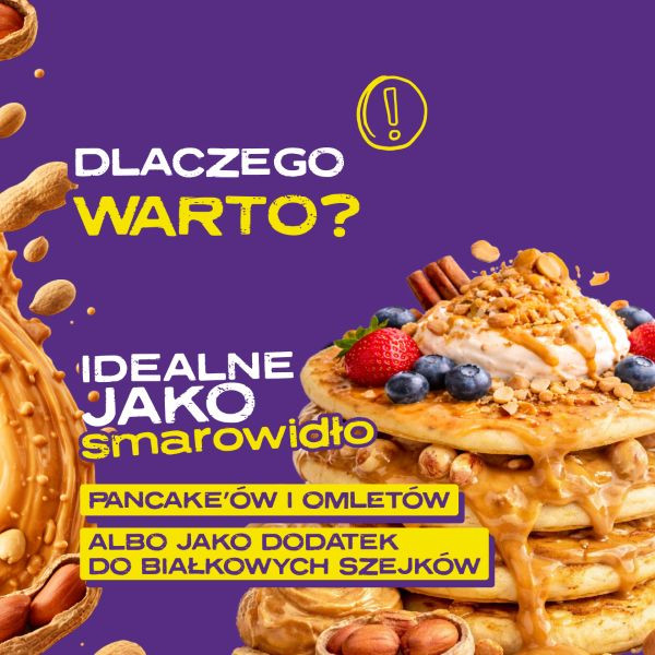 Krem Orzechowy Crunchy - 908g | Masło orzechowe | Sklep 6PAK Nutrition