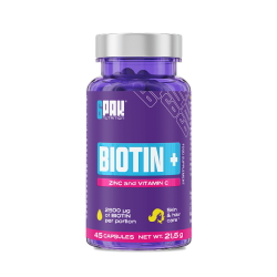 Biotin+ - Biotyna - 45 kaps.