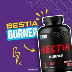 BESTIA Burner - 100 kaps. | Spalacz tłuszczu | Sklep 6PAK Nutrition
