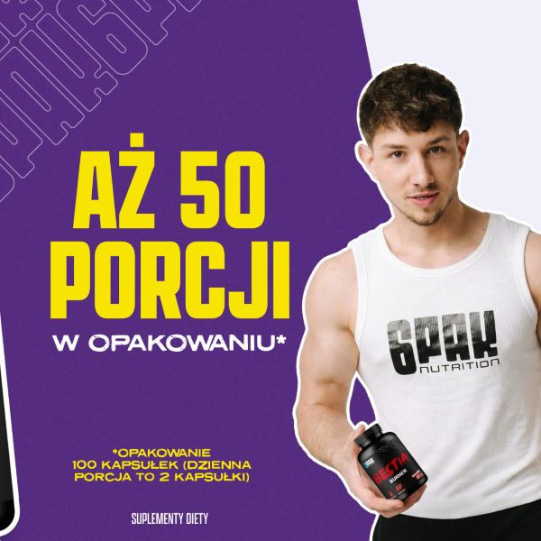 BESTIA Burner - 100 kaps. | Spalacz tłuszczu | Sklep 6PAK Nutrition