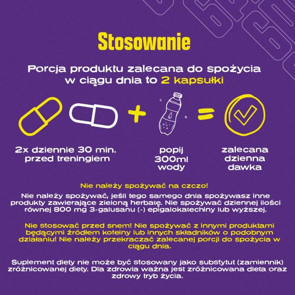 BESTIA Burner - 100 kaps. | Spalacz tłuszczu | Sklep 6PAK Nutrition
