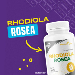 Rhodiola Rosea + Pillbox | Różeniec górski | Sklep 6PAK Nutrition