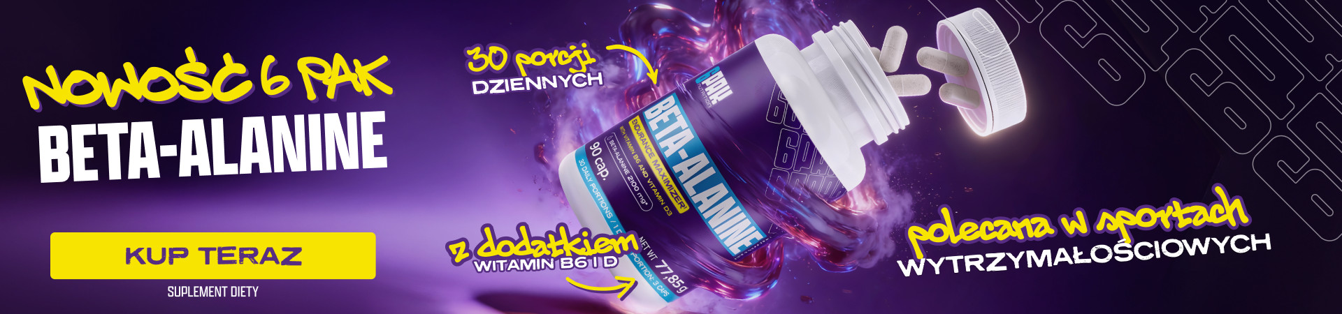 NOWOŚĆ-BETA-ALANINE