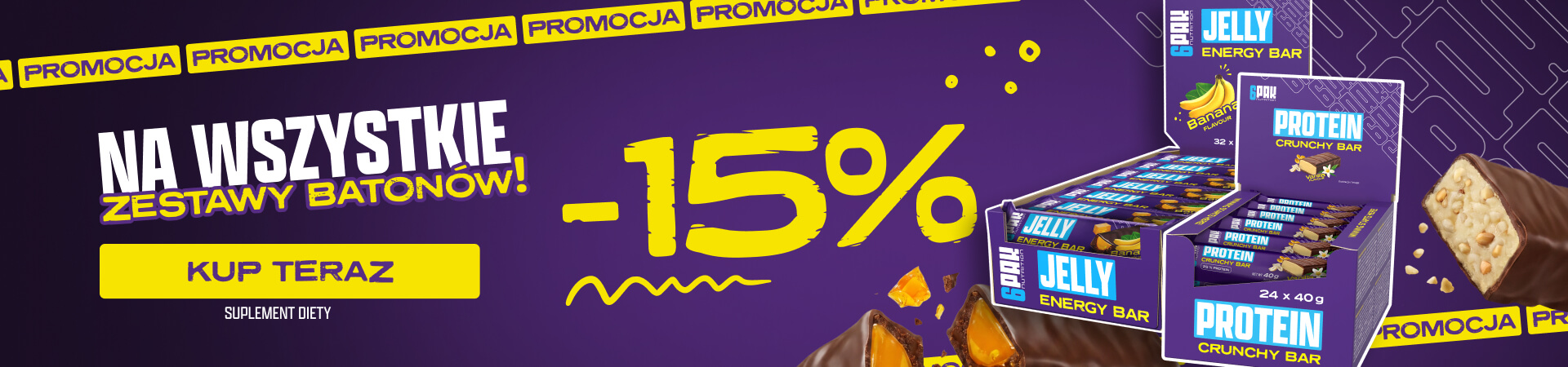 -15% NA ZESTAWY BATONÓW